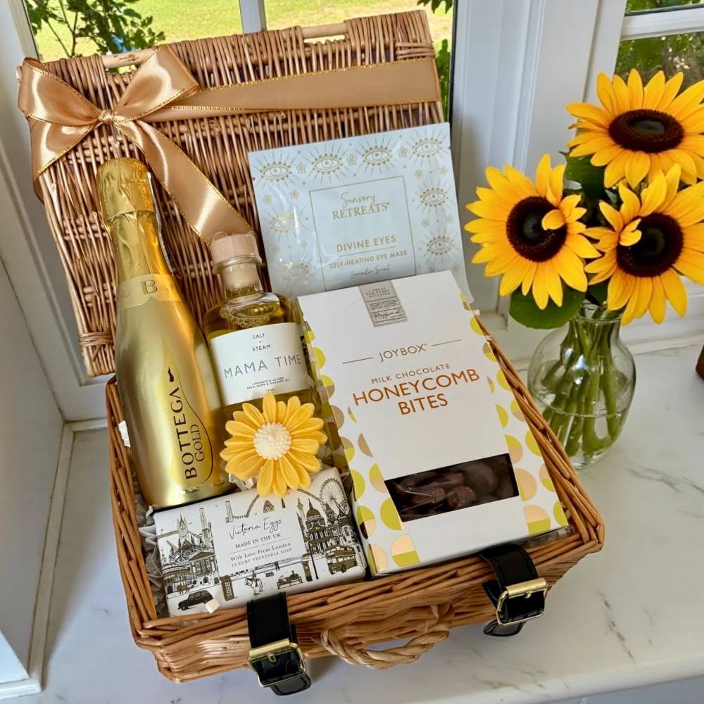 A basket full of feel-good little things.